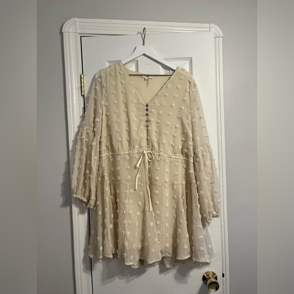 Off-White Fully Lined Dress